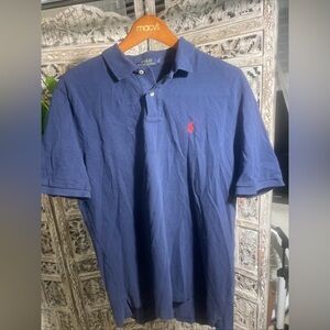 Ralph Lauren Men's Navy Polo Shirt